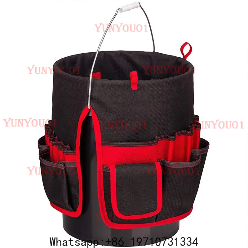 Grow Bag - Beliebtes Garten-Set Oxford-Stoff Eimer-Set Elektriker-Werkzeugtasche Hüfttasche