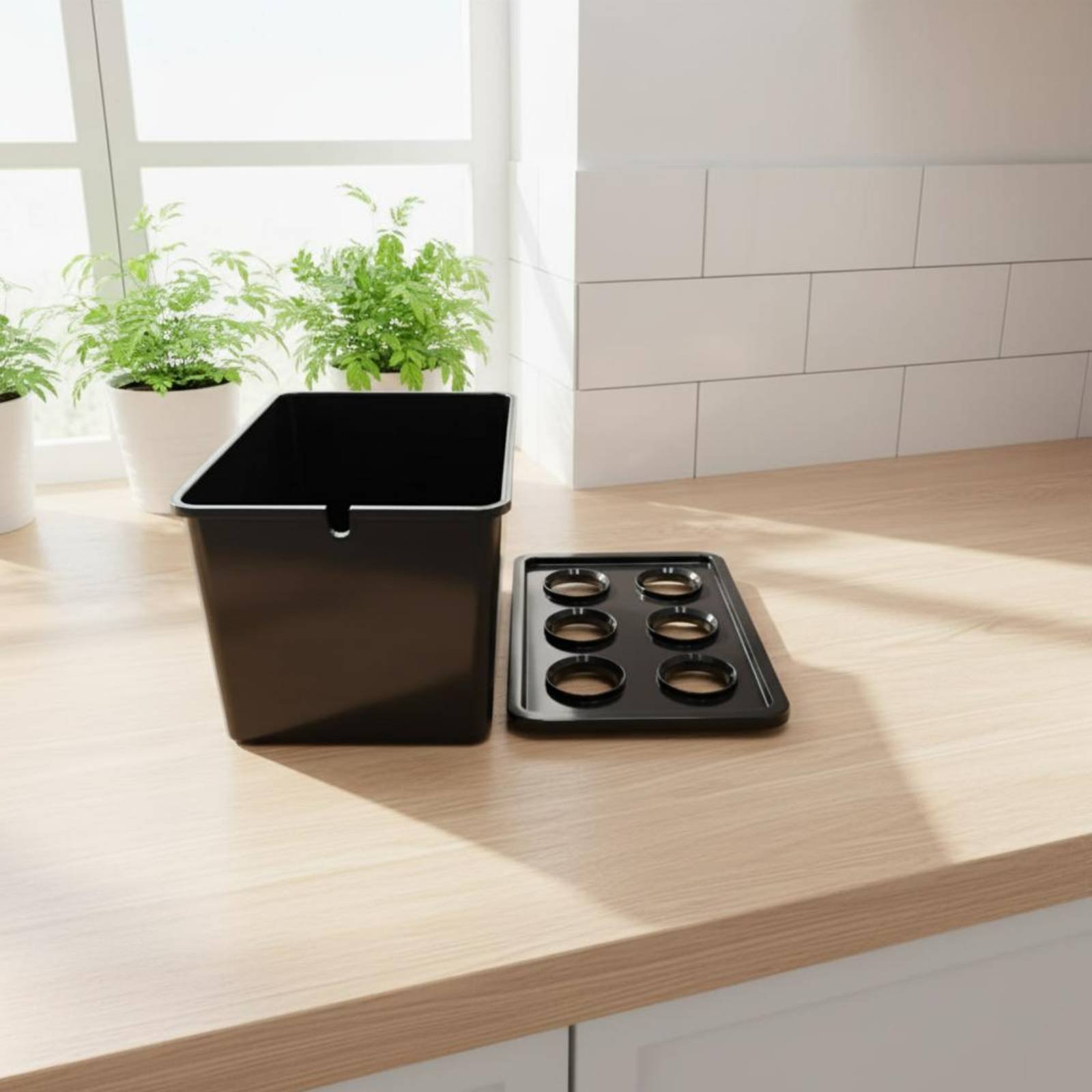 Hydroponic Kit - Hydroponische Pflanzbox Sonnenlichtfreundliche Hydroponische Anzuchtbox Samenkapsel-Set