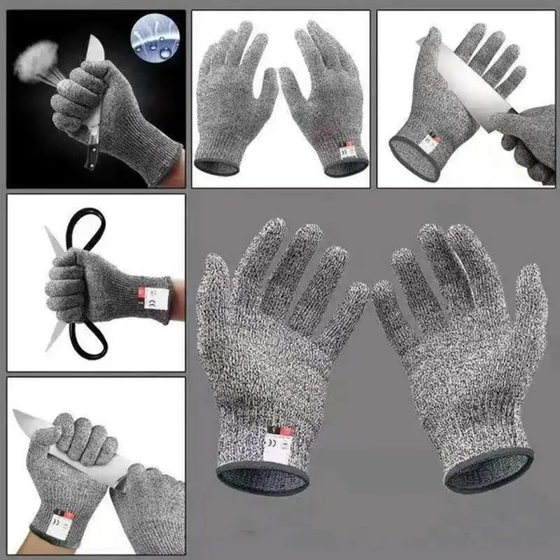 Garden Gloves - HPPE-Anti-Schnitt-Handschuhe der Stufe 5, Küche, Garten,