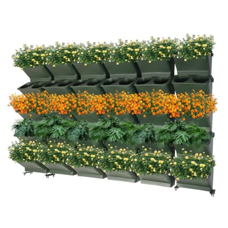 Vertical Planter - Vertikaler Wandpflanzkasten für Balkon und Garten,
