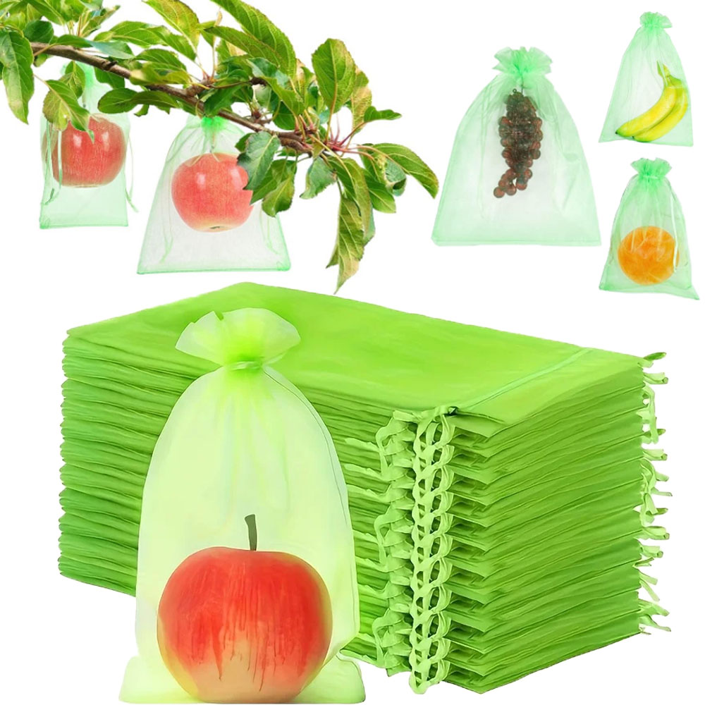 100 Stück grüne Schutztaschen  – Grow Bag Bewertung und Preis