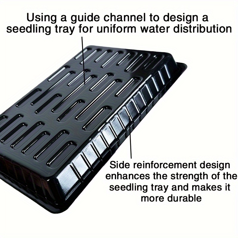 1 Stück Langlebige Schwarze PE – Seed Starter Tray Bewertung und Preis