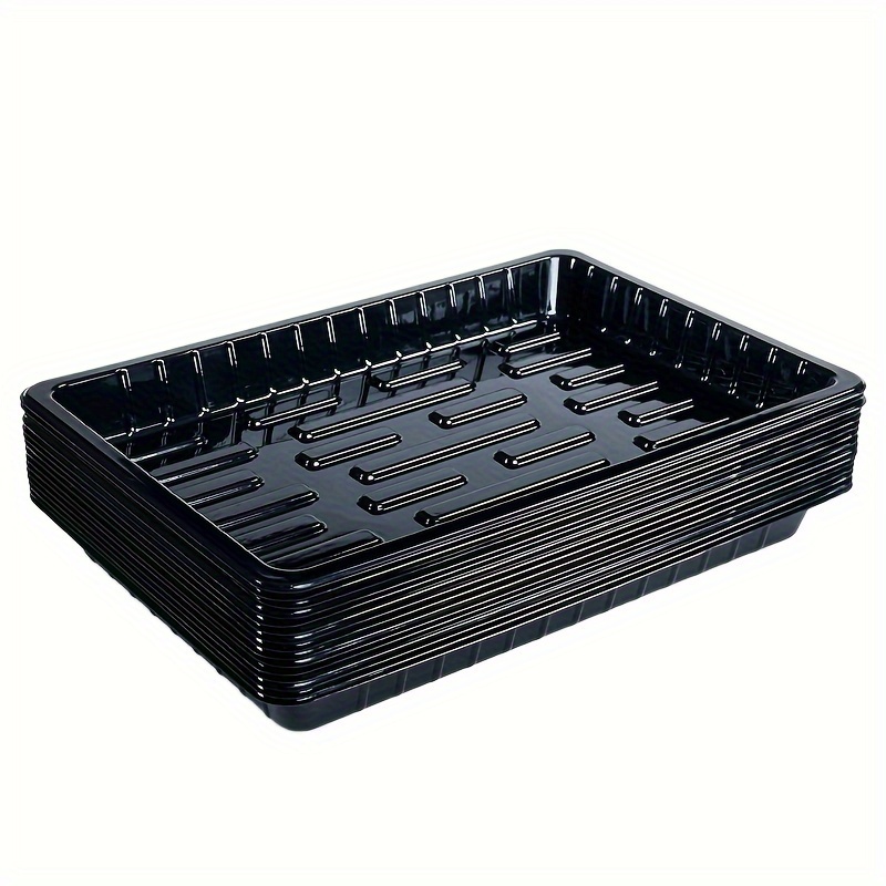 1 Stück Langlebige Schwarze PE – Seed Starter Tray Bewertung und Preis
