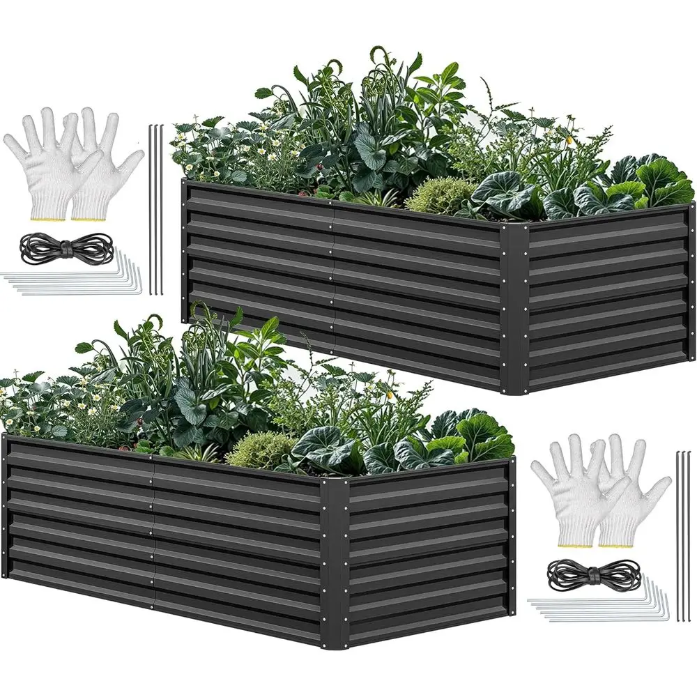 6x3x2ft Großes Verzinktes Meta – Garden Gloves Bewertung und Preis