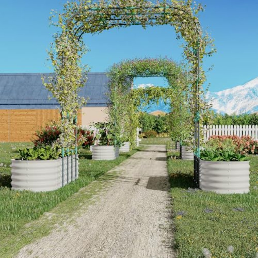 96 cm Hohes Verzinktes Hochbee – Vertical Planter Bewertung und Preis