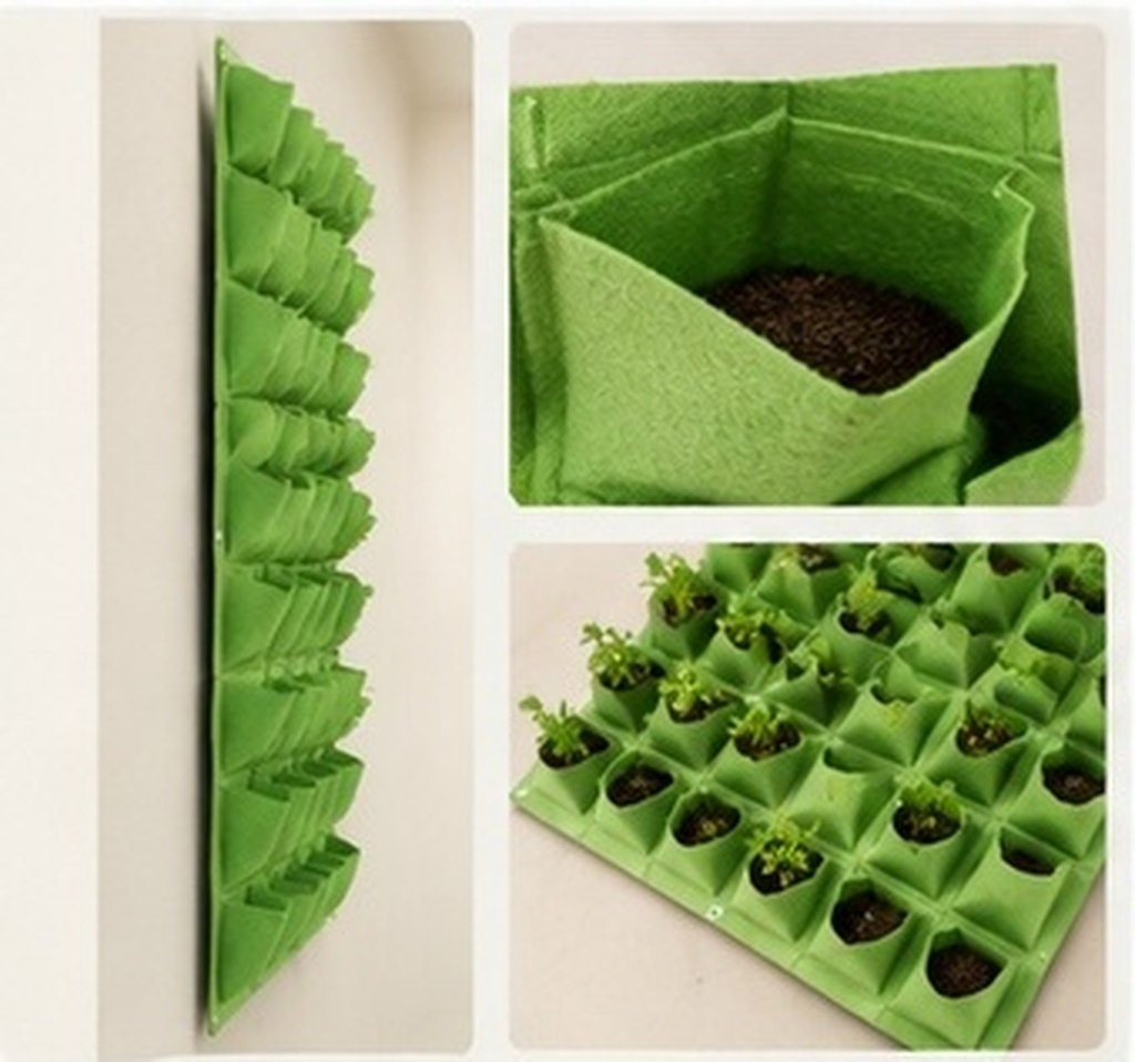 64-Taschen Wandmontierter Pfla – Vertical Planter Bewertung und Preis