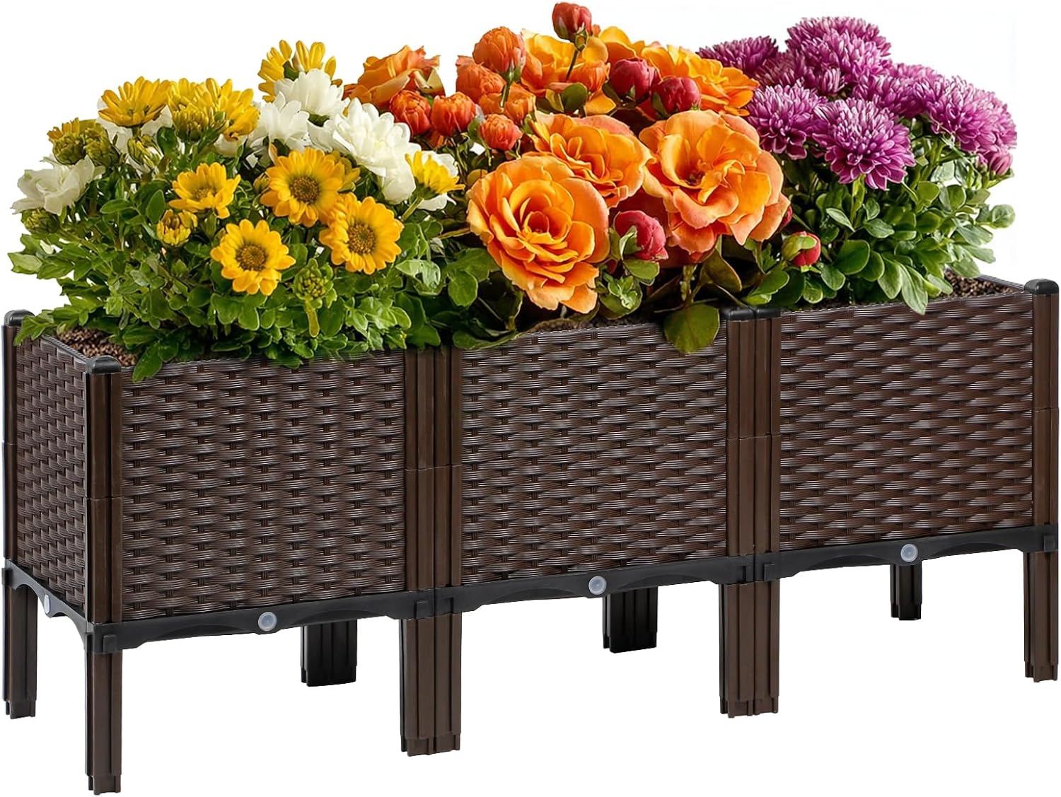Outdoor-Garten-Rattan-Pflanzge – Self Watering Planter Bewertung und Preis